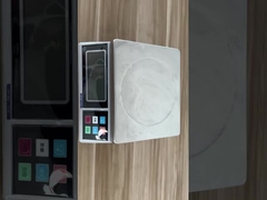 작은 디지털 무게 측정 기계 전체 카운팅 키보드 녹색 LED