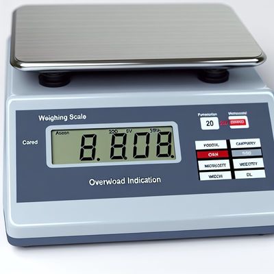 Digital Weighing Scale with Overload Indication and RS232 Interface